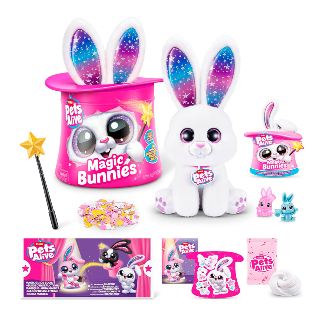 Мягкие животные - Набор-сюрприз Pets Alive Кролик-волшебник (9549)#4