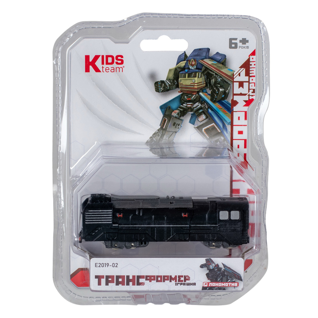 Трансформери - Трансформер Kids Team Локомотив (E2019-02)#3