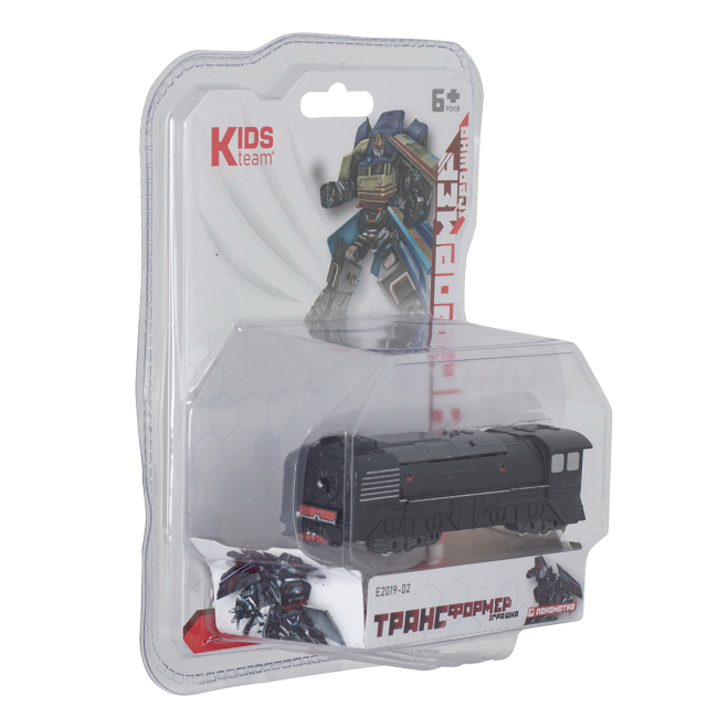 Трансформери - Трансформер Kids Team Локомотив (E2019-02)#4