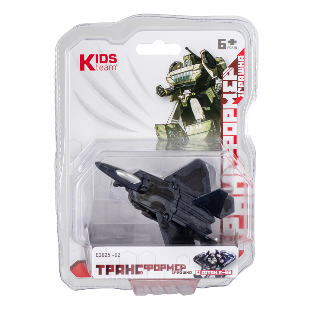 Трансформери - Трансформер Kids Team Літак F-22 (E2025-02)#3