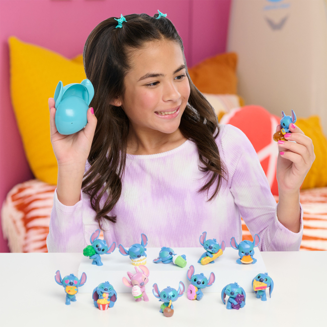 Фигурки персонажей - Фигурка-сюрприз Stitch Feed Me Стич с вкусняшками (46288)#6