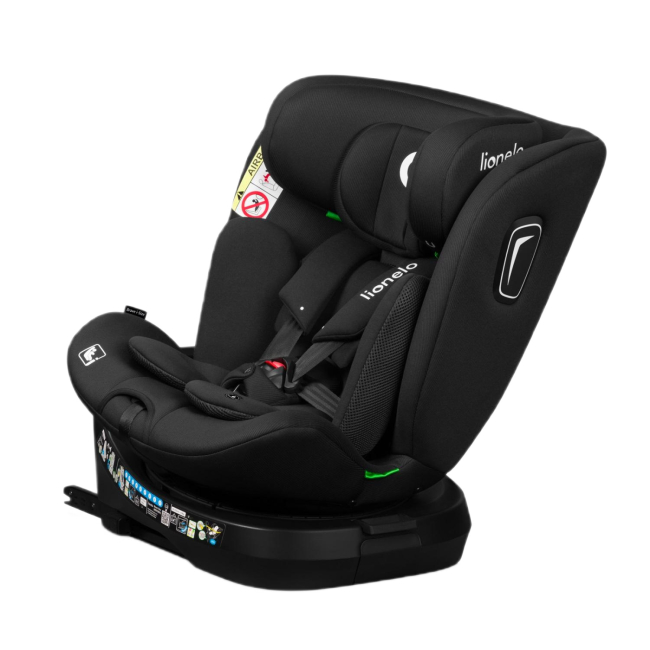 Автокрісла й аксесуари - Автокрісло Lionelo Brave I-Size Black Carbon (LO-BRAVE I-SIZE BLACK CARBON)#2