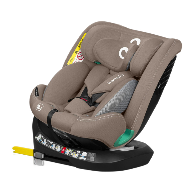 Автокрісла й аксесуари - Автокрісло Lionelo Bastiaan One i-Size Beige Sand (LO-BASTIAAN ONE I-SIZE BEIGE SAND)#2