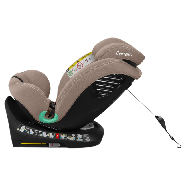 Автокрісла й аксесуари - Автокрісло Lionelo Bastiaan One i-Size Beige Sand (LO-BASTIAAN ONE I-SIZE BEIGE SAND)#3