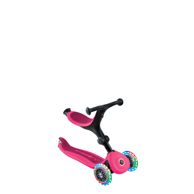 Самокаты - Самокат Globber Go up active фуксия-розовый (744-110)#3