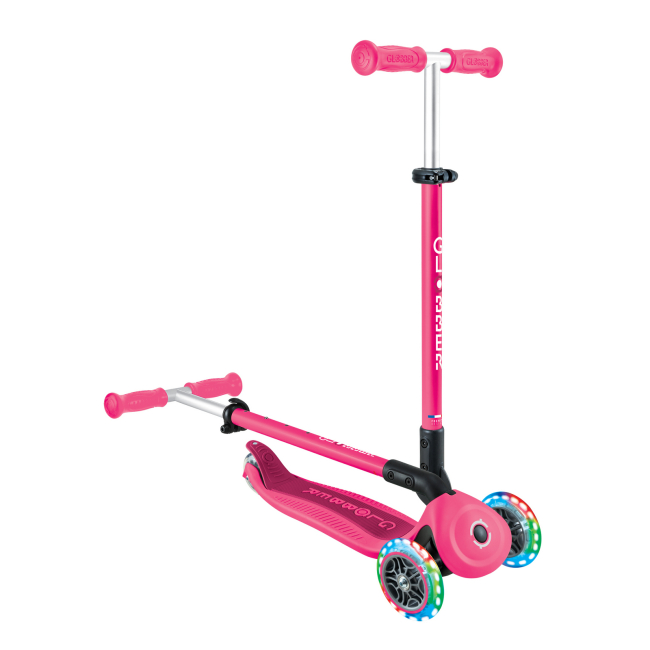 Самокаты - Самокат Globber Go up active фуксия-розовый (744-110)#4