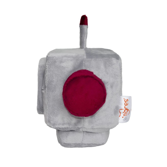 Персонажи мультфильмов - Мягкая игрушка Tigres Робот Ботя 15 см (ИГ-0250) (ІГ-0250)#3