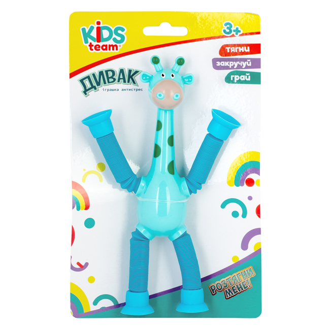 Антистрес іграшки - Фігурка-антистрес Kids Team Дивак блакитний (CKS-41469/2)#3