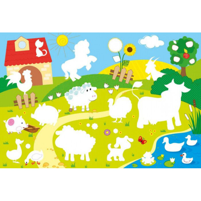 Раскраски и активитибуки (2-6 лет) - Книжка «Для маленьких пальчиків. Велика багаторазова малювалка» (9786170961723)#2