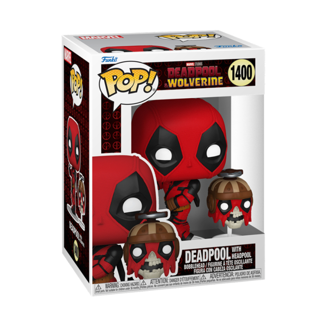 Фигурки персонажей - Набор фигурок Funko Pop Marvel Дэдпул с Хэдпулом (79768)#2
