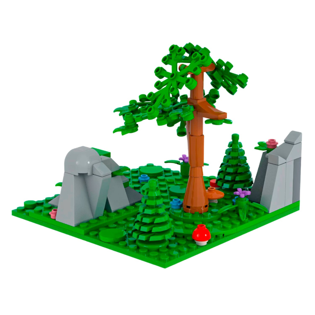 Конструкторы с уникальными деталями - Конструктор IBLOCK Junior Mavka (PL-921-520)#2