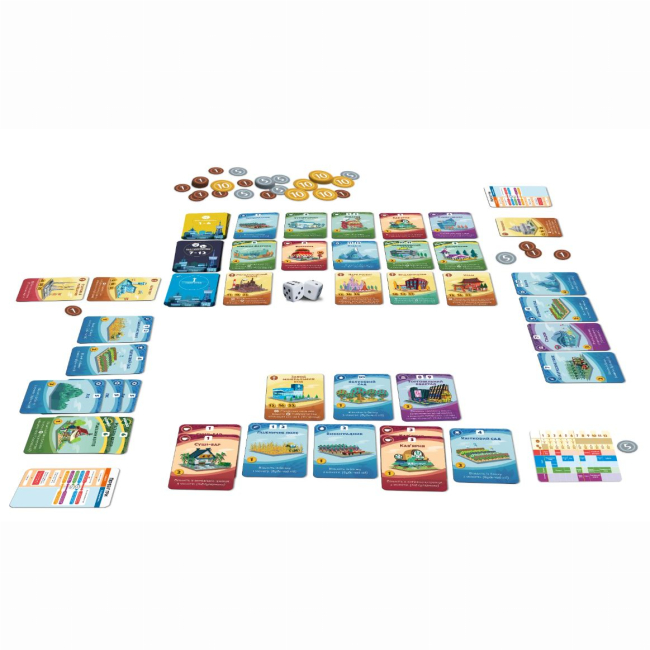 Настільні ігри - Настільна гра Rozum Наші міста: Мачі коро 2.0 (R059UA) (4820279190051)#2