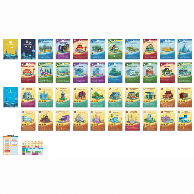 Настільні ігри - Настільна гра Rozum Наші міста: Мачі коро 2.0 (R059UA) (4820279190051)#3