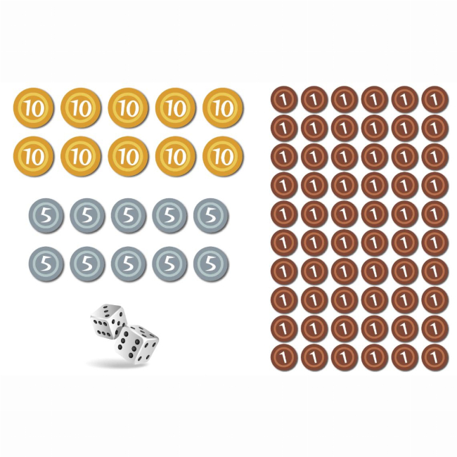 Настільні ігри - Настільна гра Rozum Наші міста: Мачі коро 2.0 (R059UA) (4820279190051)#4