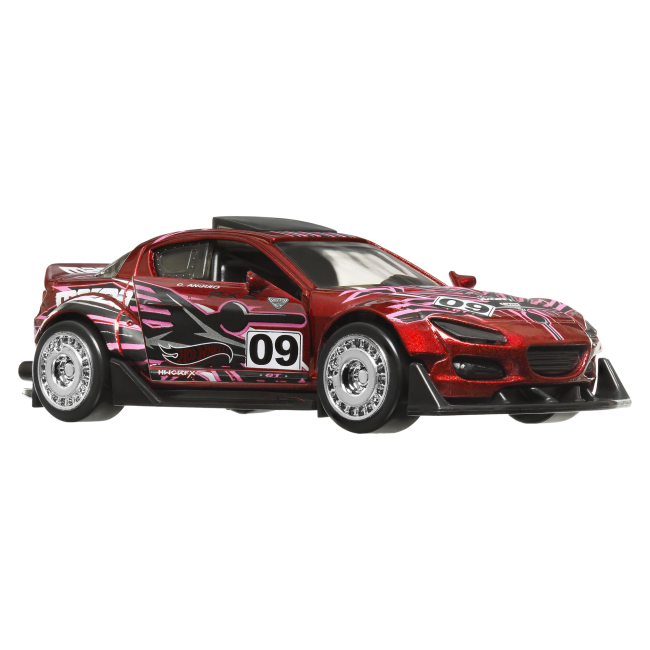 Автомодели - Автомодель Hot Wheels Pull-back speeders 2004 Mazda RX8 custom (HPR70/HWH36)#2