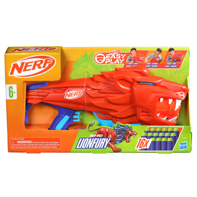 Помповое оружие - Бластер Nerf LionFury (F8646)#3