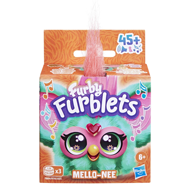 Персонажи мультфильмов - Мягкая игрушка Furby Furblets Mello-Nee (F9703/F8894)#3
