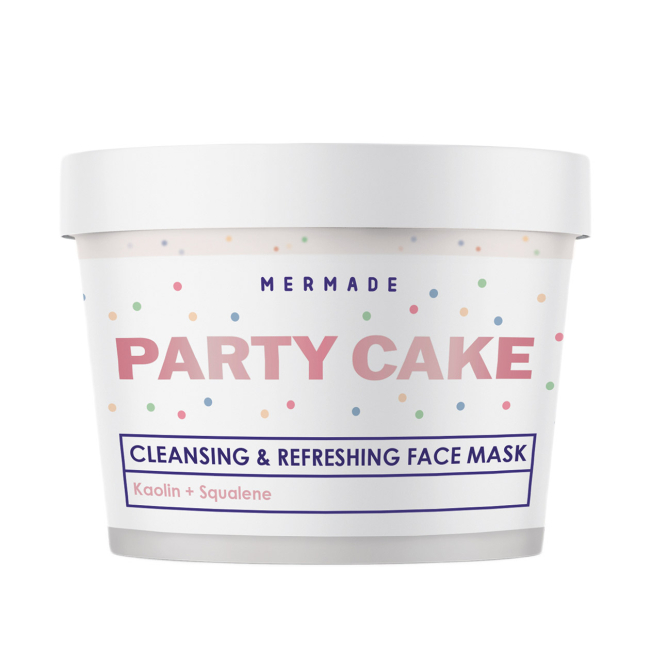 Косметика - Кремовая маска с каолином скваланом и сферами Mermade Party Cake 100 г (MRFS004)#2