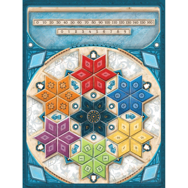 Настольные игры - Настольная игра Asmodee Азул Летний дворец мини версия (NMG60150UA)#2