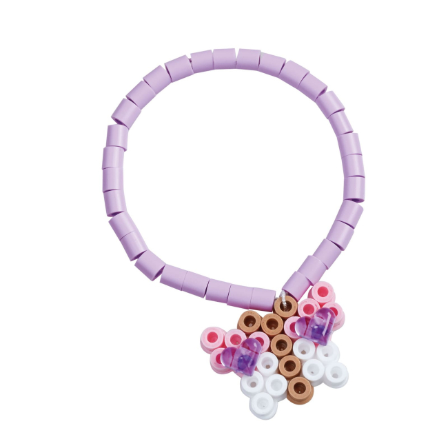 Мозаика - Термомозаика Hama Midi Набор для творчества Модные украшения Цветы со шкатулкой (HM-3707)#2