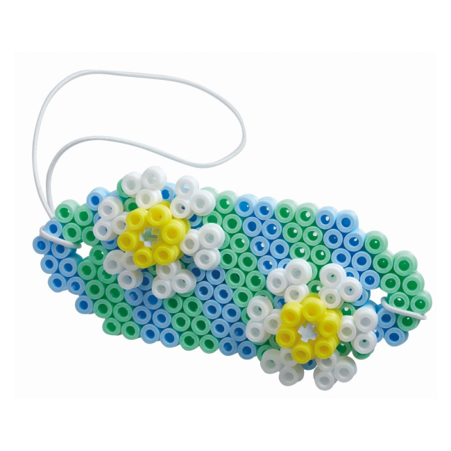 Мозаика - Термомозаика Hama Midi Набор для творчества Модные украшения Цветы со шкатулкой (HM-3707)#3