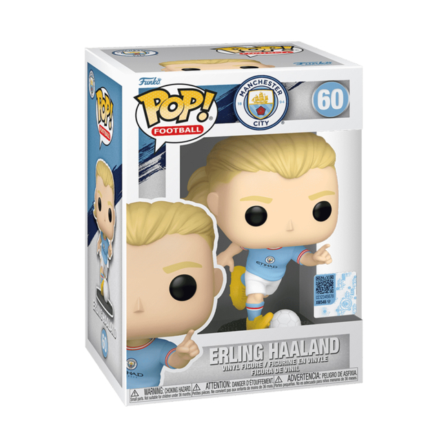 Фігурки персонажів - Ігрова фігурка Funko Pop Football Manchester City Ерлінг Холанд (75113)#4