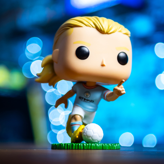 Фігурки персонажів - Ігрова фігурка Funko Pop Football Manchester City Ерлінг Холанд (75113)#5