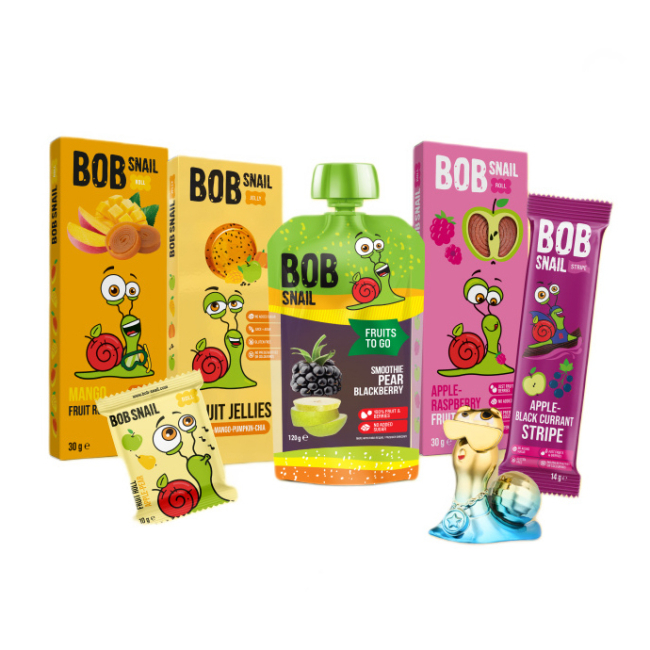 Сладости - Набор конфет Bob Snail Школьный Бокс с игрушкой (4820219349488)#2