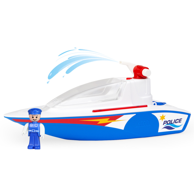 Машинки для малышей - Полицейский катер Lena Boazz (4710)#2