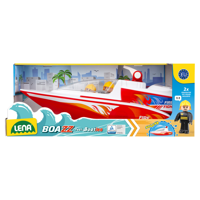 Машинки для малышей - Пожарный катер Lena Boazz Bundle (4721)#3