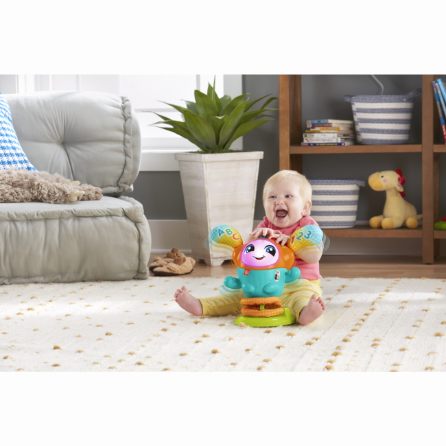 Розвивальні іграшки - Інтерактивна іграшка Fisher-Price Ді-Джей Стрибунець (HYR71)#4