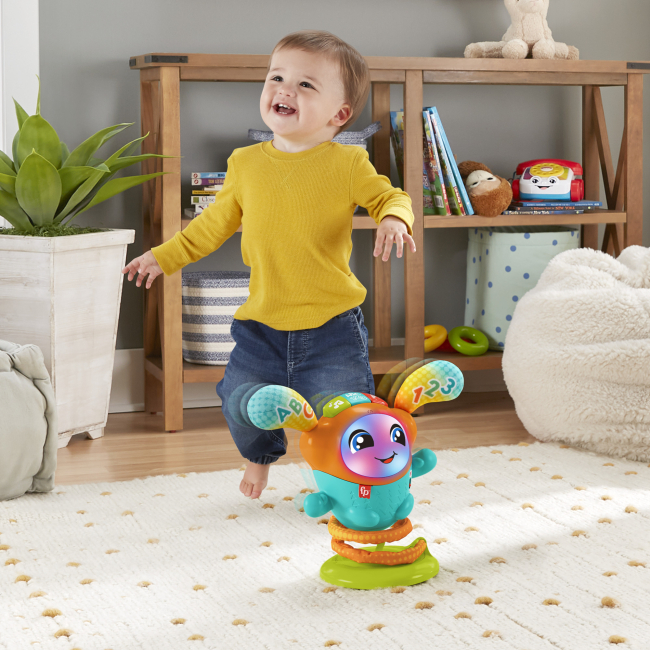 Розвивальні іграшки - Інтерактивна іграшка Fisher-Price Ді-Джей Стрибунець (HYR71)#6