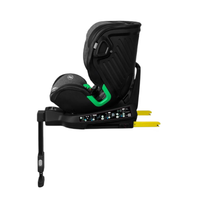 Автокрісла й аксесуари - Автокрісло Lionelo Harmony I-Size grey graphite leather 4 в 1 (LO-HARMONY I-SIZE GREY GRAPHITE LEATHER)#3