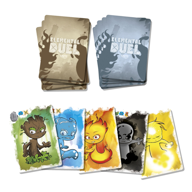 Настольные игры - Настольная игра Cayro Стихийный поединок (7059) (8422878770595)#2