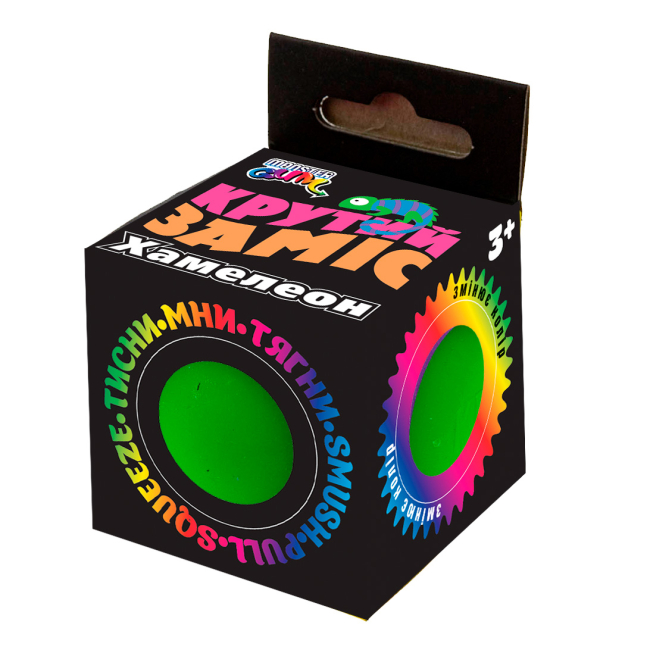 Антистрес іграшки - Іграшка-антистрес Monster Gum Крутий заміс Хамелеон зелений (T21484/1)#2