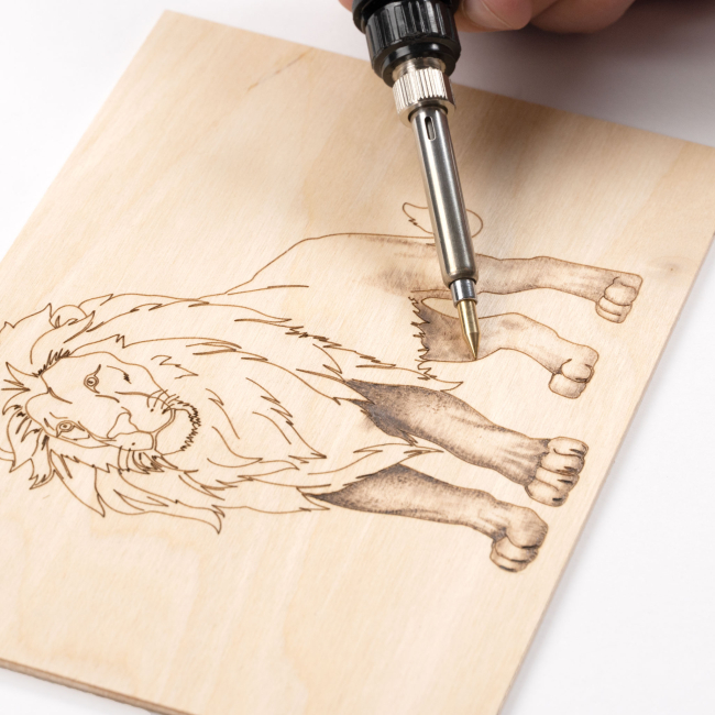 Наборы для творчества - Набор для творчества Rosa Start Обжиг по дереву (N000153)#3