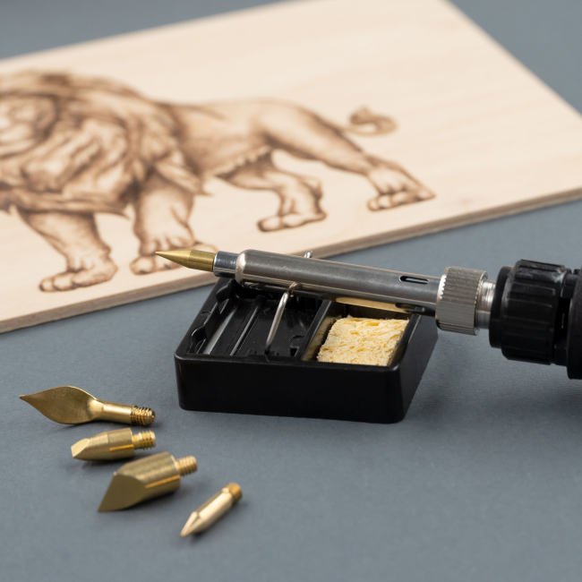 Наборы для творчества - Набор для творчества Rosa Start Обжиг по дереву (N000153)#4