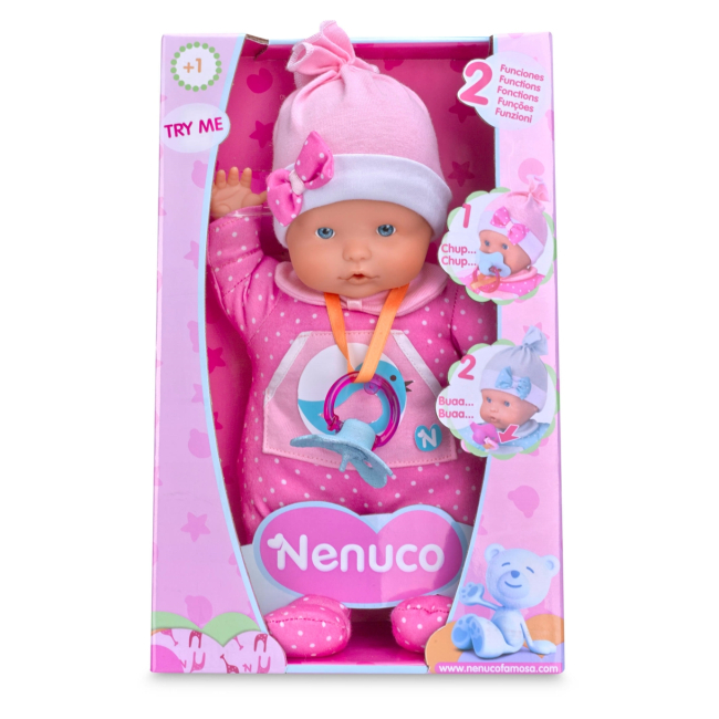 Пупсы - Пупс Nenuco Мягкий в розовом (700013380)#2