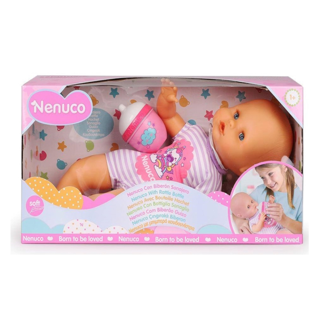 Пупсы - Пупс Nenuco с бутылкой-погремушкой (NFN87000)#2