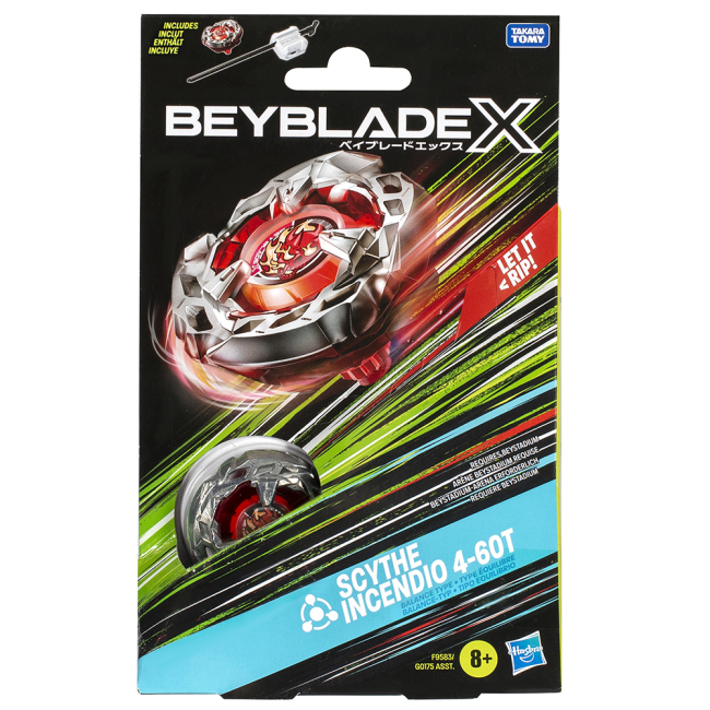 Дзиги та бойові арени - Дзиґа Beyblade X Scythe Incendio Balance (G0175/F9583)#3