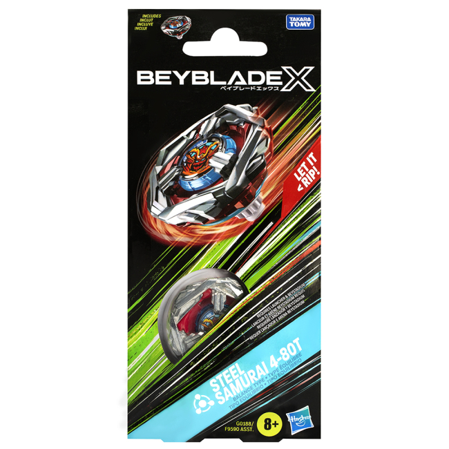 Дзиги та бойові арени - Дзиґа Beyblade X Steel Samurai (F9590/G0188)#2