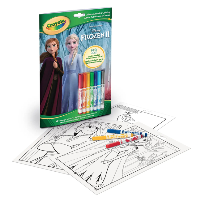 Товари для малювання - Розмальовка Crayola Disney Frozen (04-5900G)#2