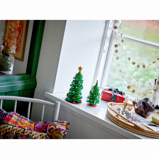 Конструкторы LEGO - Конструктор LEGO Iconic Новогодняя елка (40573)#7