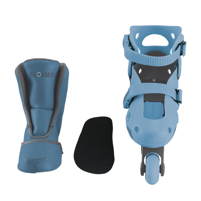 Ролики дитячі - Роликові ковзани Globber 2 в 1 сіро-сині 30-33 (783-200)#7