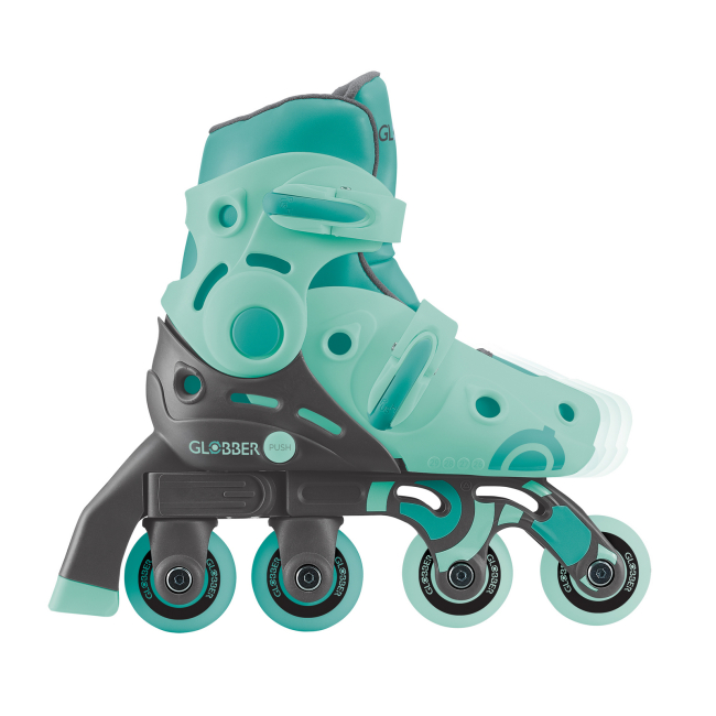Ролики дитячі - Роликові ковзани Globber 2 в 1 м'ятно-зелені 30-33 (783-206)#3