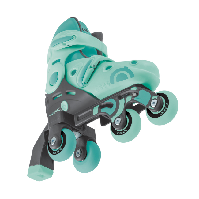Ролики дитячі - Роликові ковзани Globber 2 в 1 м'ятно-зелені 30-33 (783-206)#6
