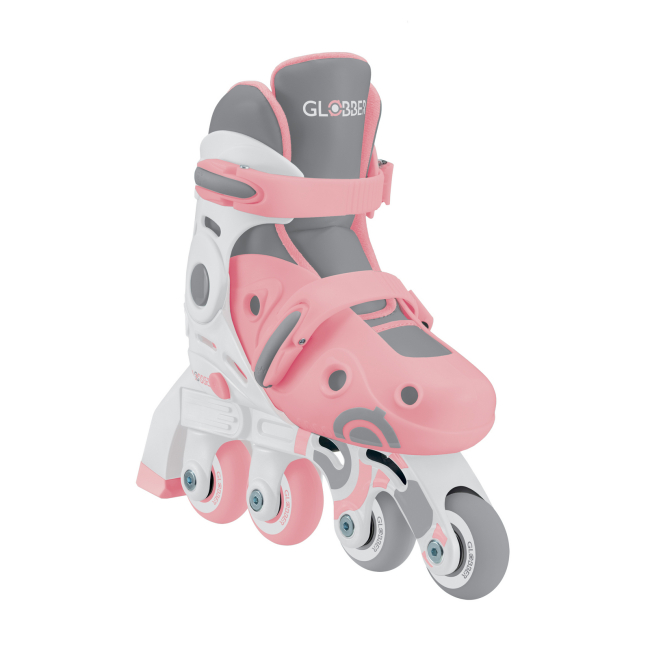 Ролики детские - Роликовые коньки Globber 2 в 1 пастельно-розовые 30-33 (783-210)#2