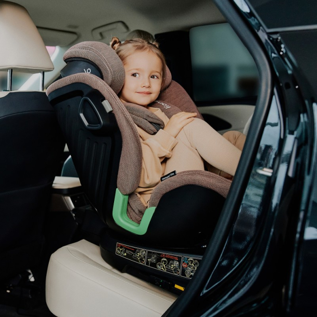 Автокресла и аксессуары - Автокресло Lionelo Harmony i-Size Green Olive Leather (5903771708838)#8