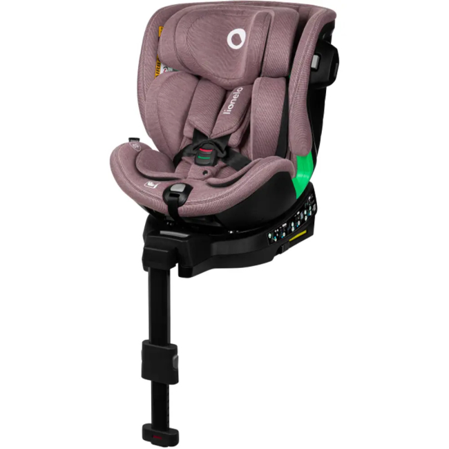 Автокрісла й аксесуари - Автокрісло Lionelo Harmony i-Size Pink Mauve Bamboo (5903771708814)#4