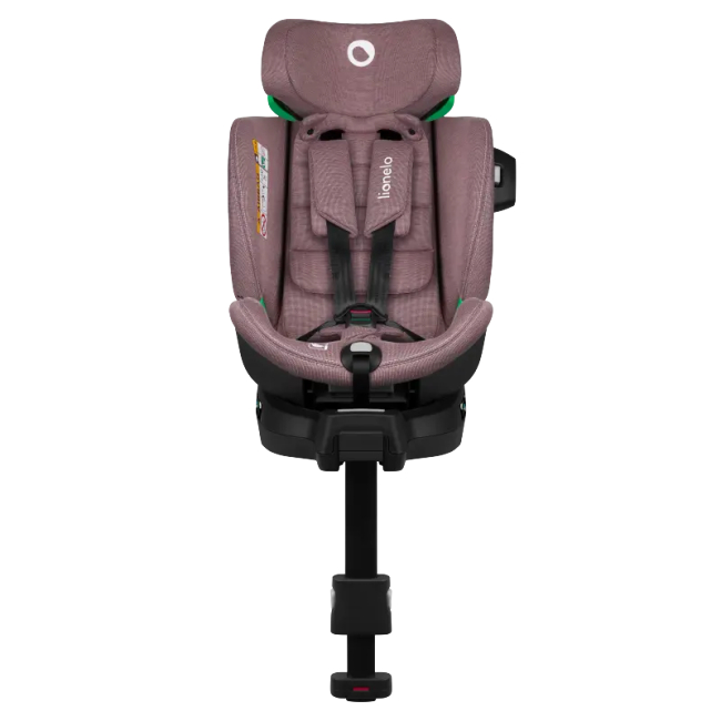 Автокрісла й аксесуари - Автокрісло Lionelo Harmony i-Size Pink Mauve Bamboo (5903771708814)#5